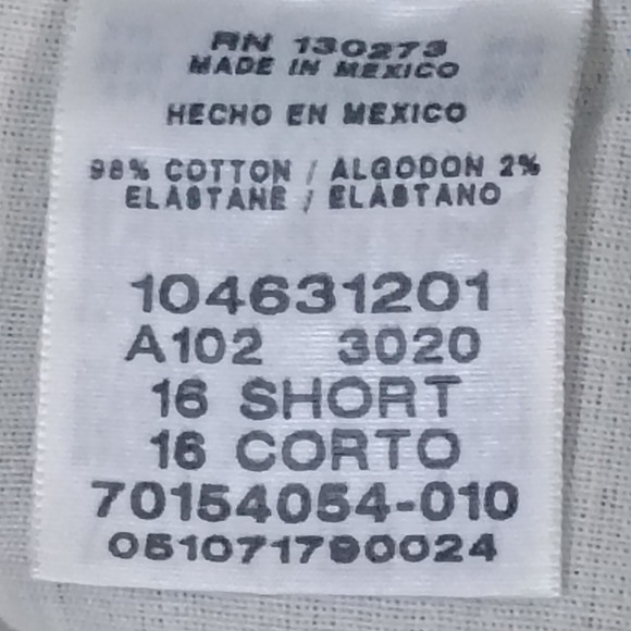 Lee Pants Women's 16 Short Black Straight Leg Effortless Wash Chino Work Casual - Picture 7 of 11